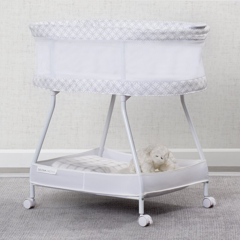 Delta Children Sweet Dreams Bassinet with Bedding Reviews Wayfair